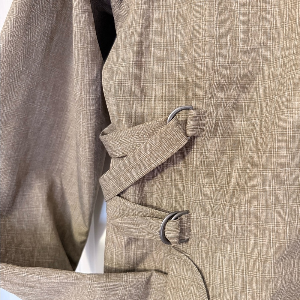 Athleta Taupe Utility Jacket with Hood - Picture 4 of 15
